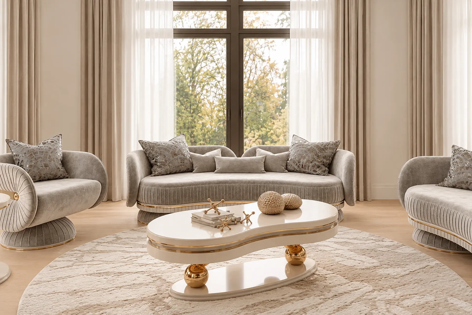 Arella Living Room Sofa