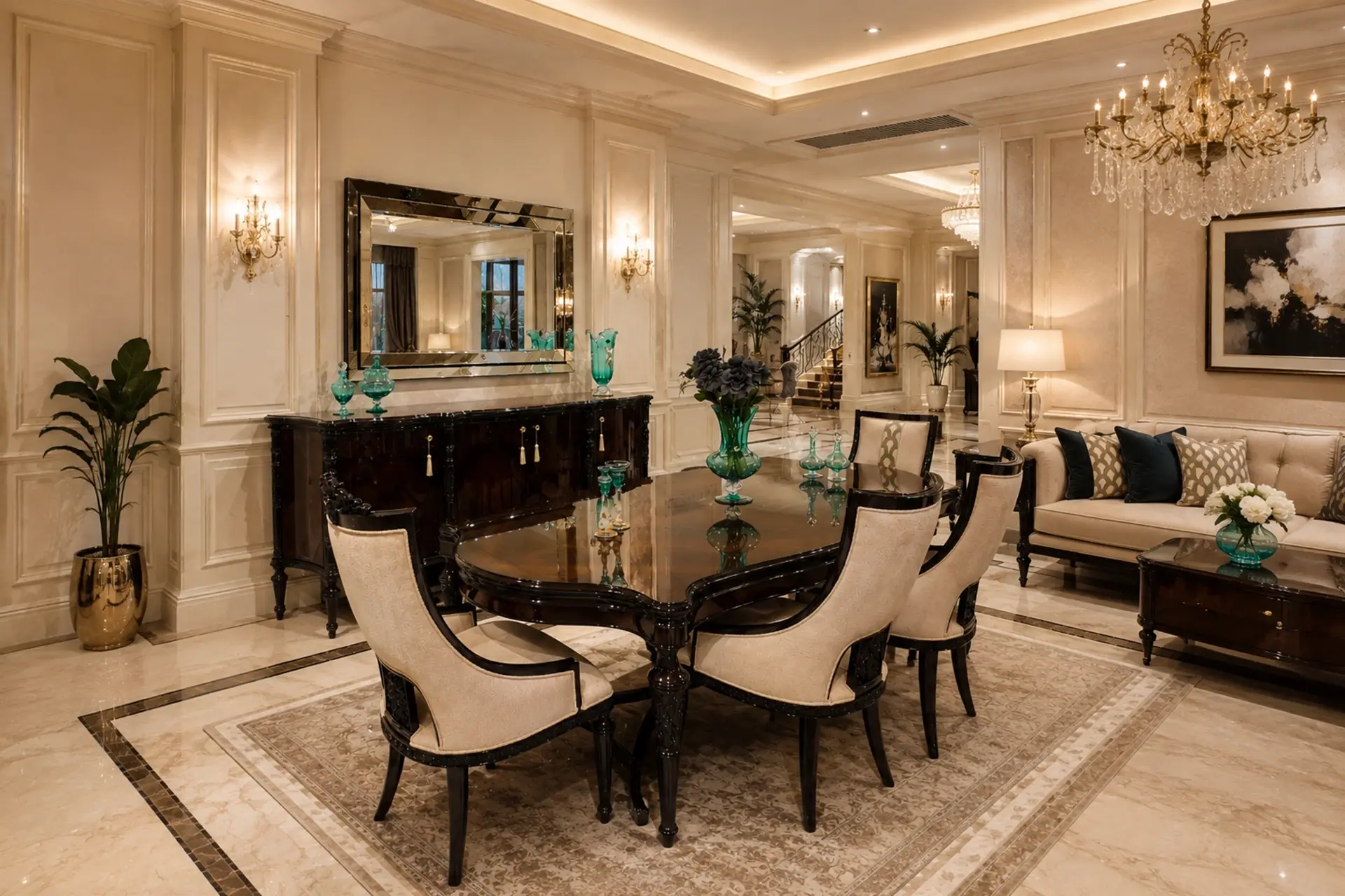 Duru Dining Room Wide Angle