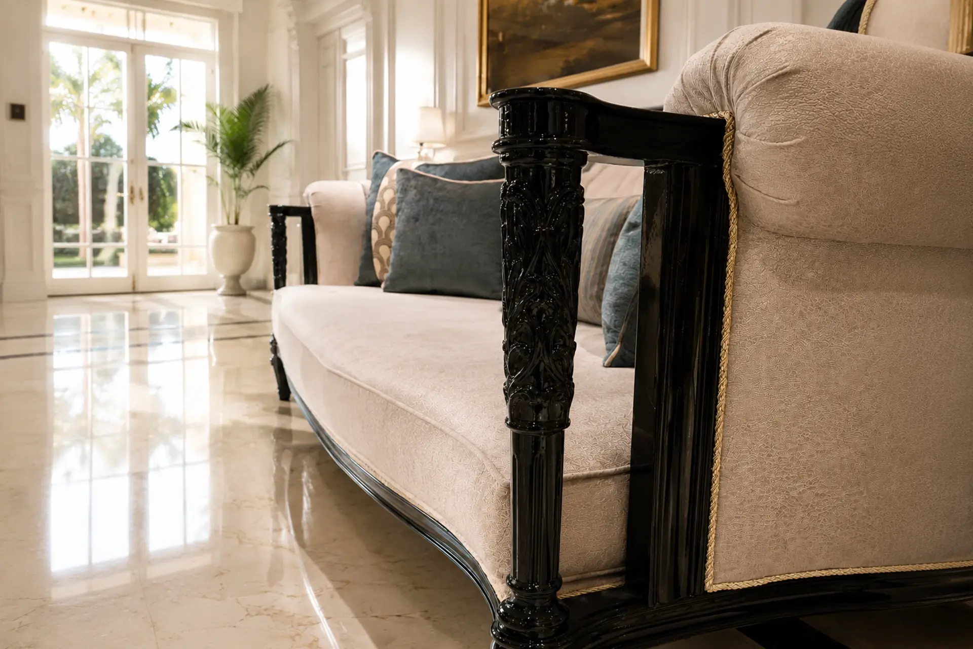 Duru Living Room Sofa Detail