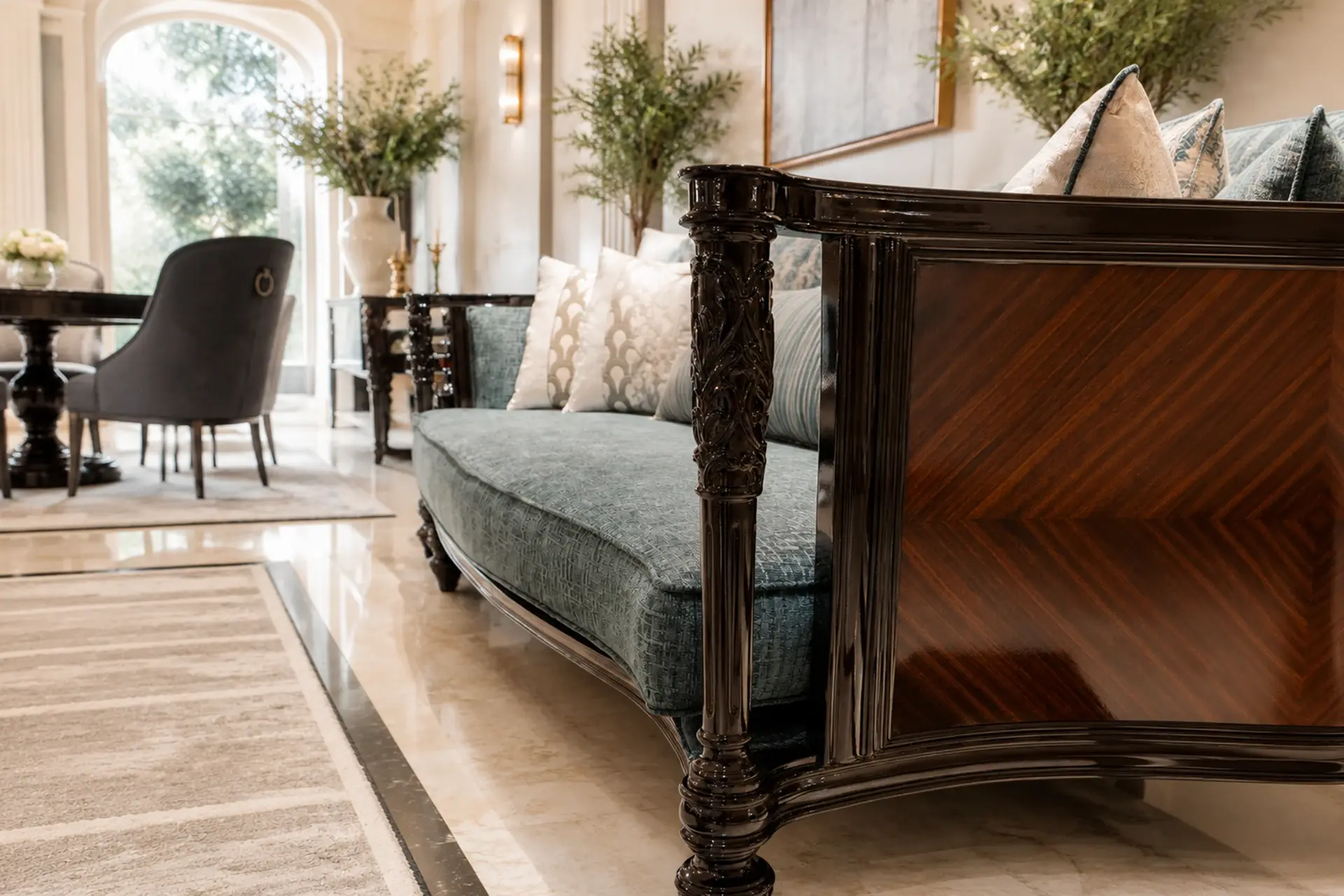 Duru Living Room Sofa Detail