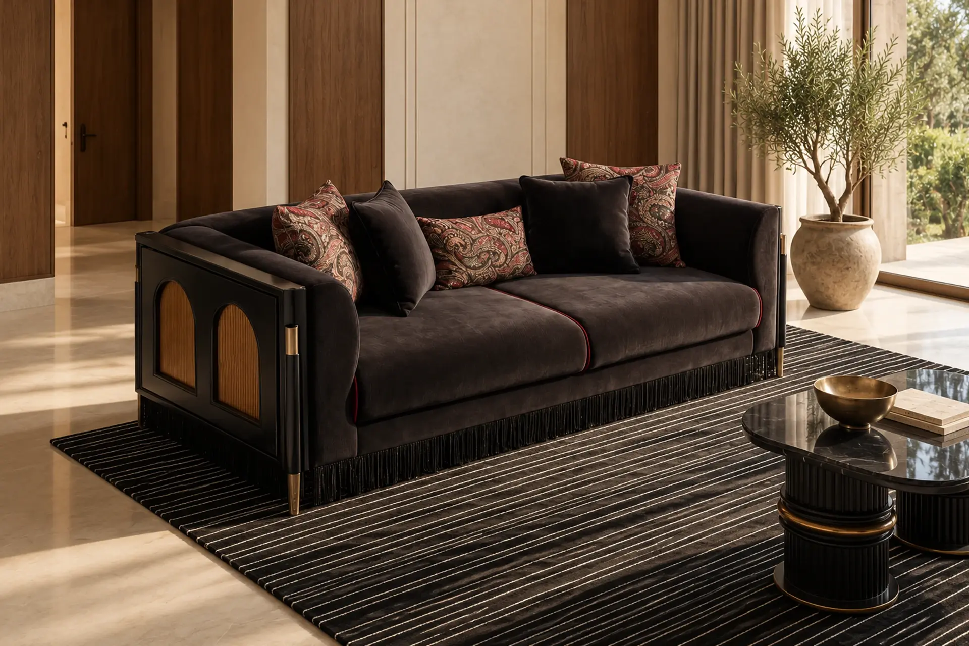 Izabel Living Room Sofa