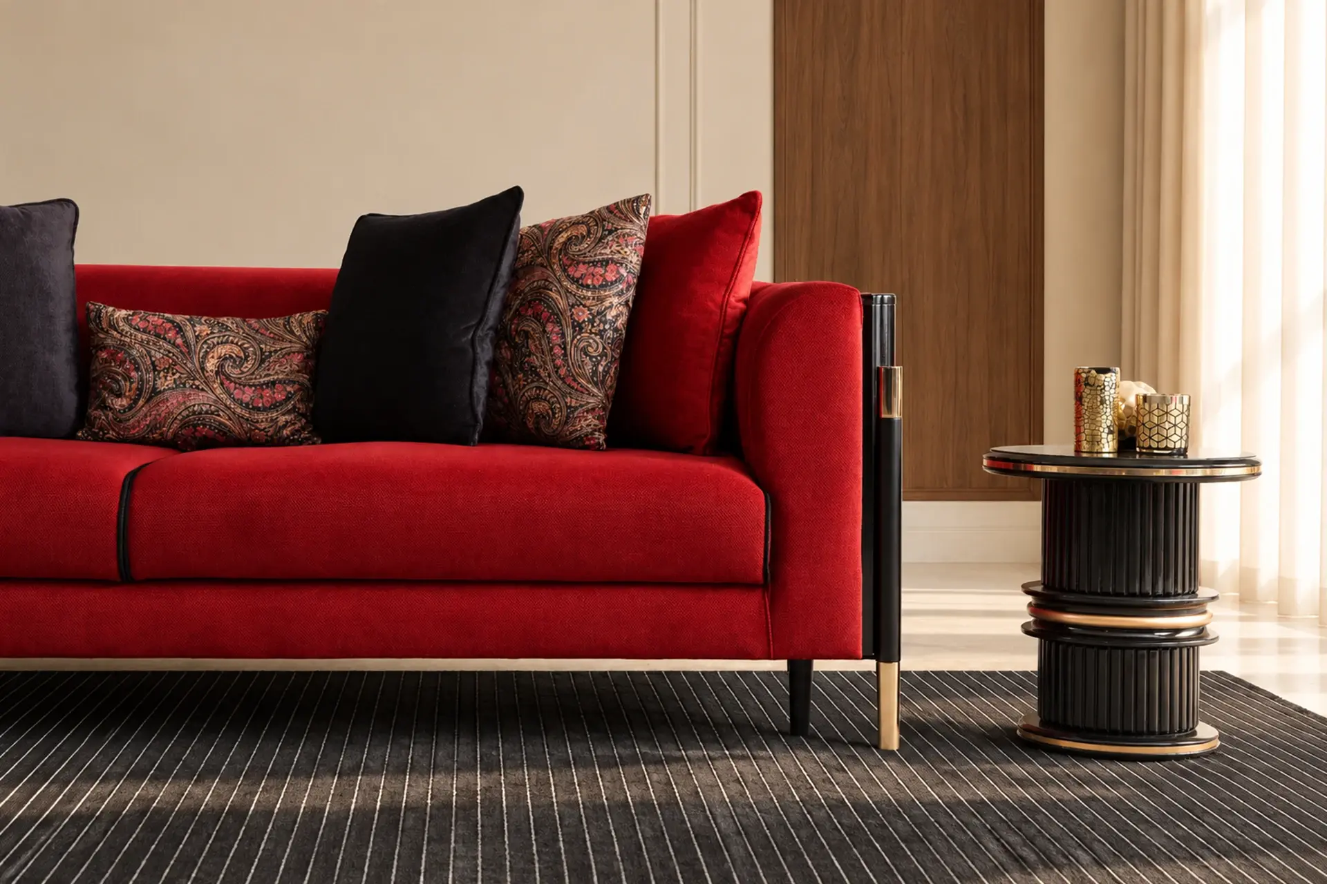 Izabel Living Room Sofa Detail