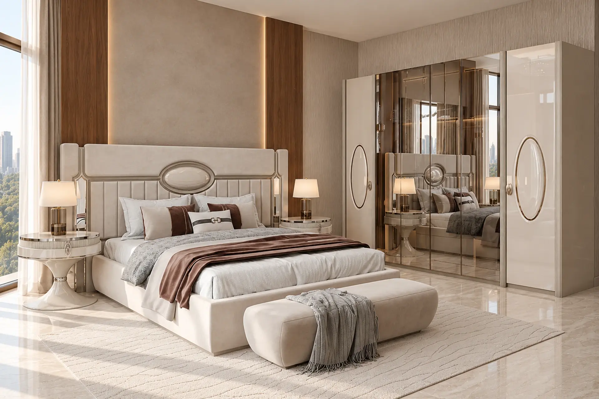 Modena Bedroom Wide Angle