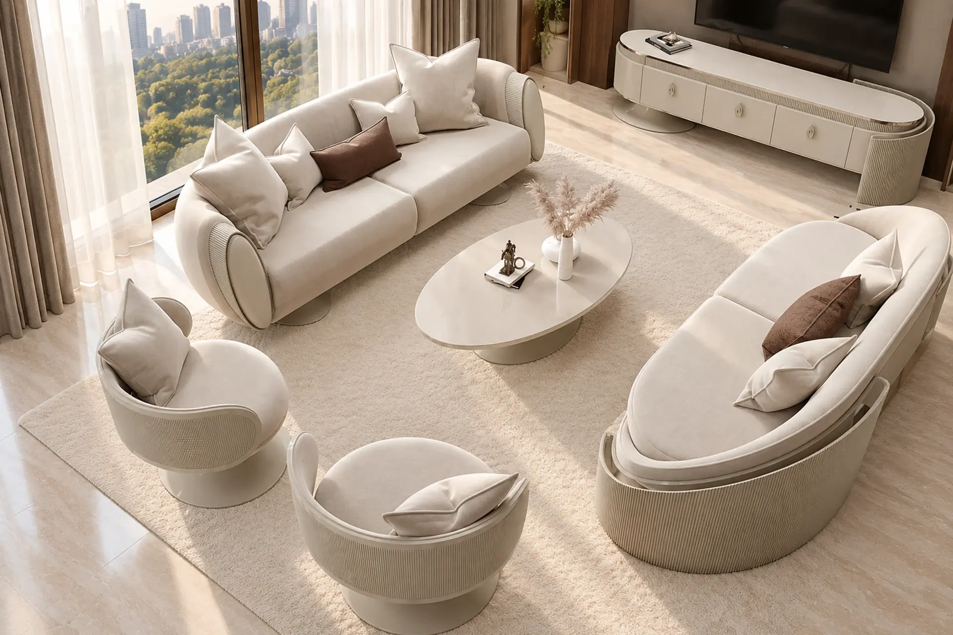 Modena Living Room Wide Angle