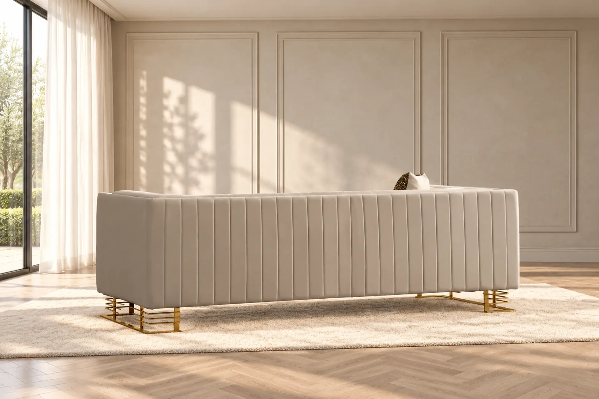 Mora Living Room Sofa Detail
