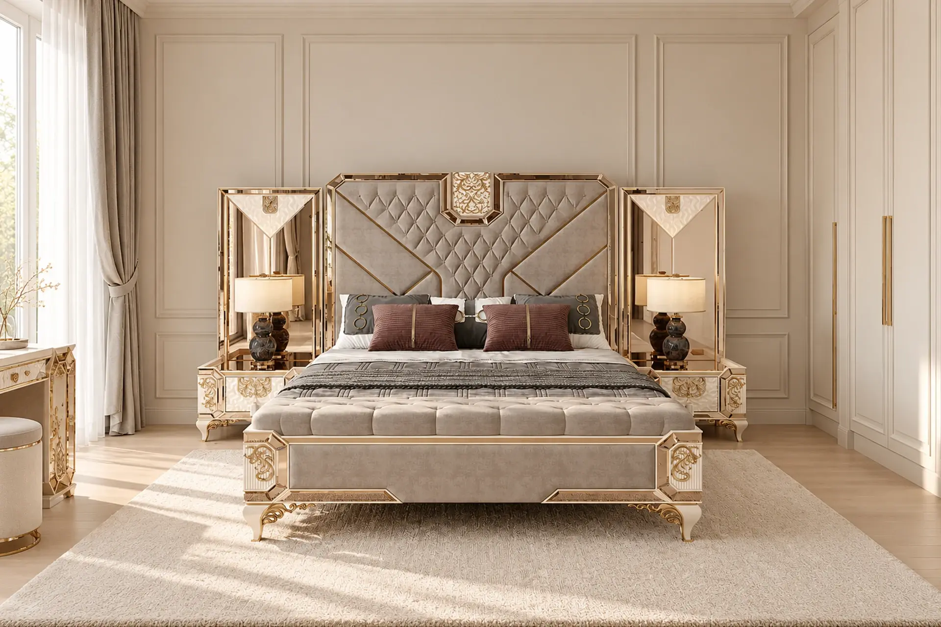 Safran Bedroom Wide Angle