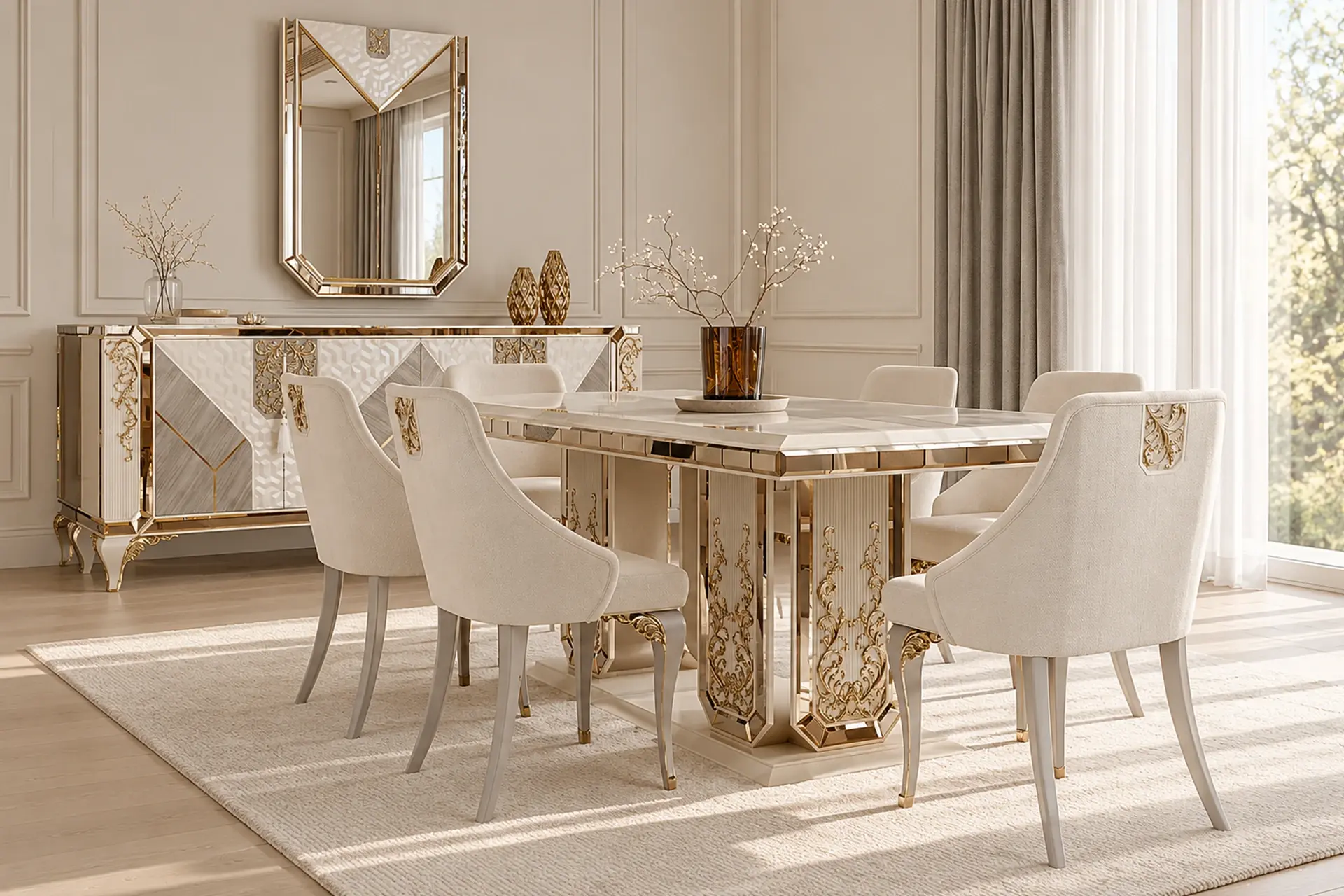 Safran Dining Room Wide Angle