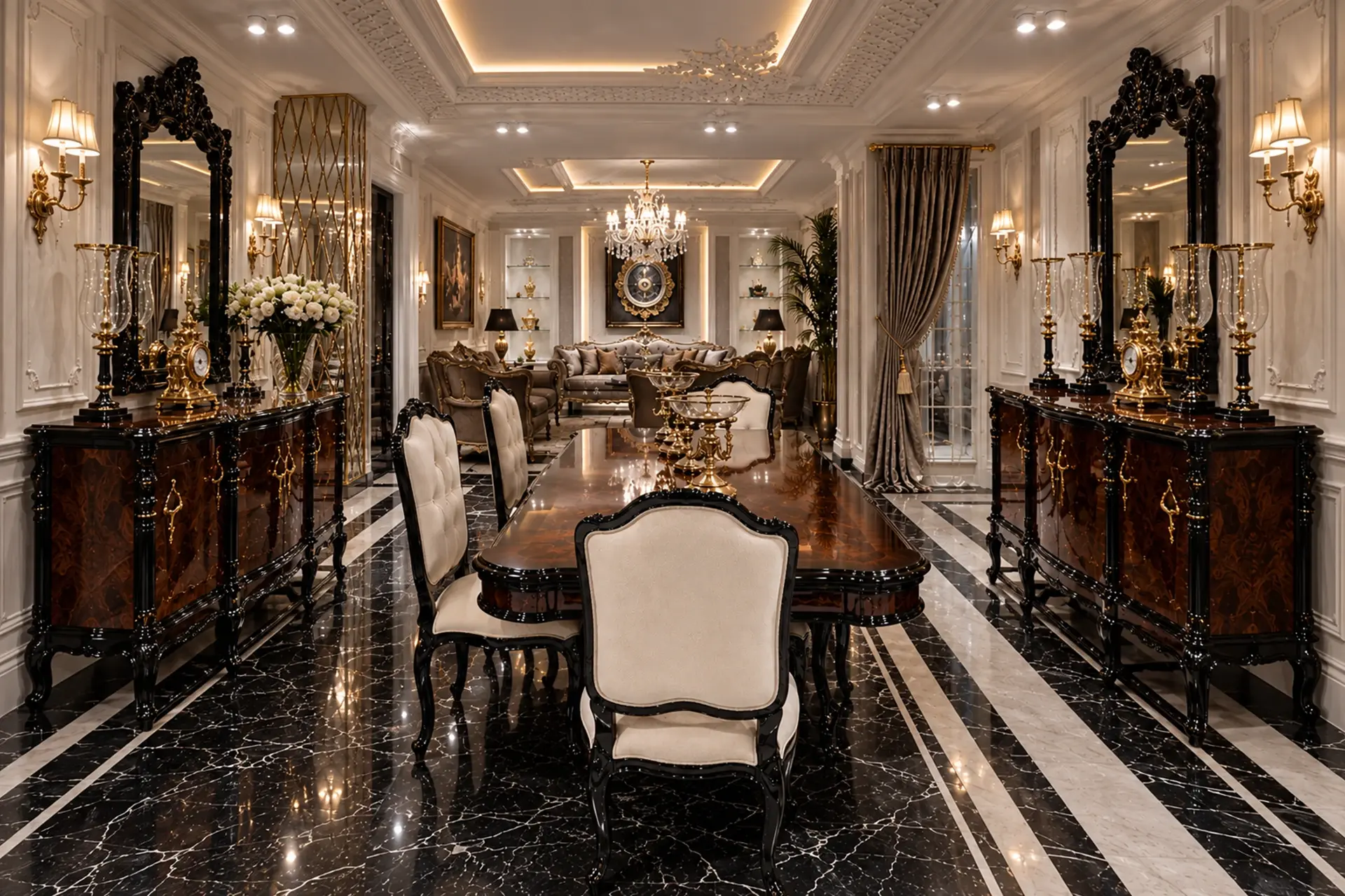 Venedik Dining Room Wide Angle