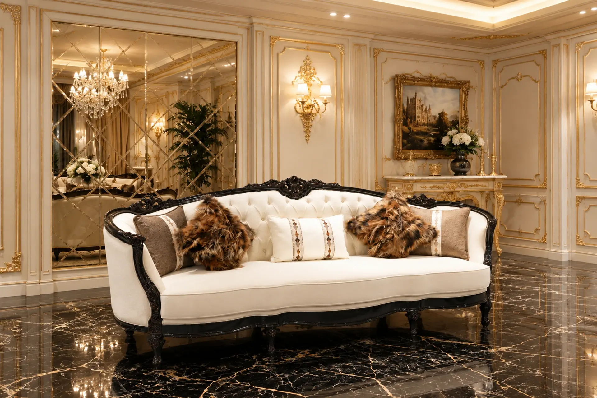 Venedik Living Room Sofa