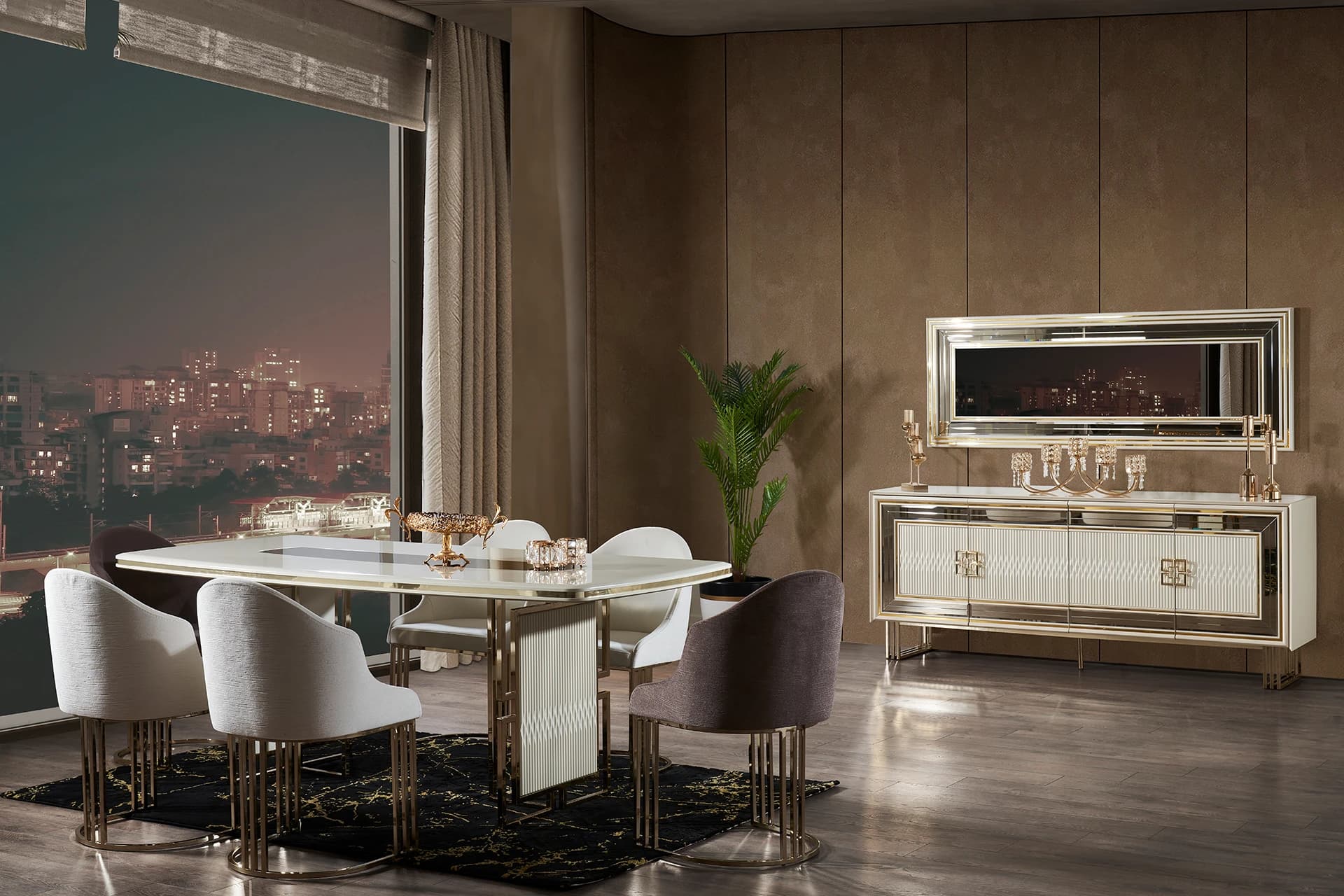 Milano Modern Yemek Odası Takımı