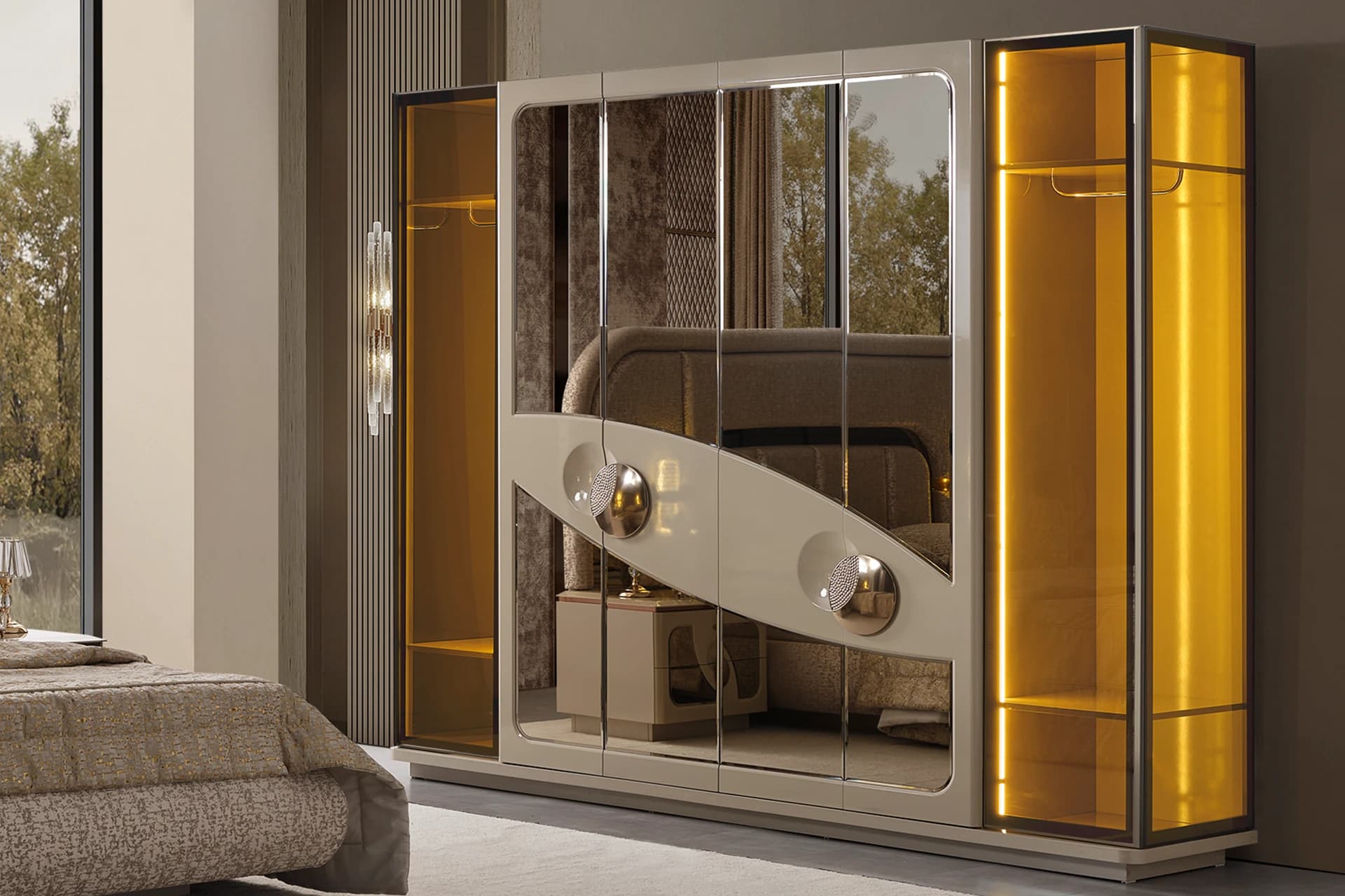 Lariel Bedroom Wardrobe