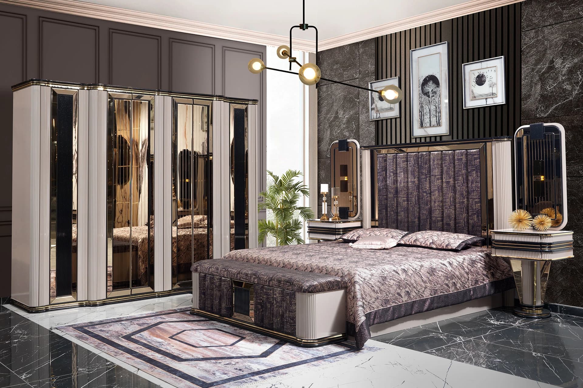 Zeta Modern Bedroom Set