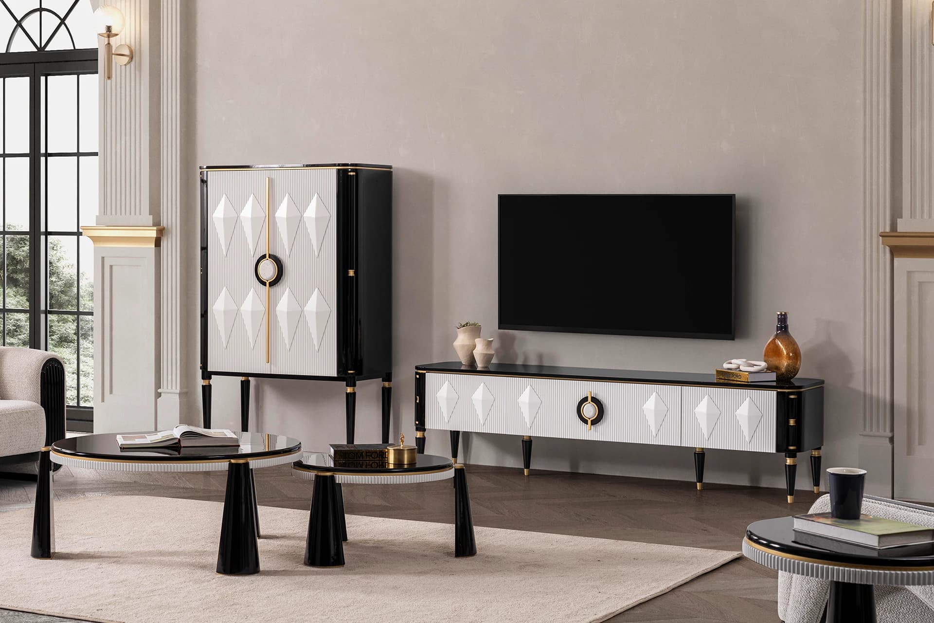 Lizbon Living Room TV Stand