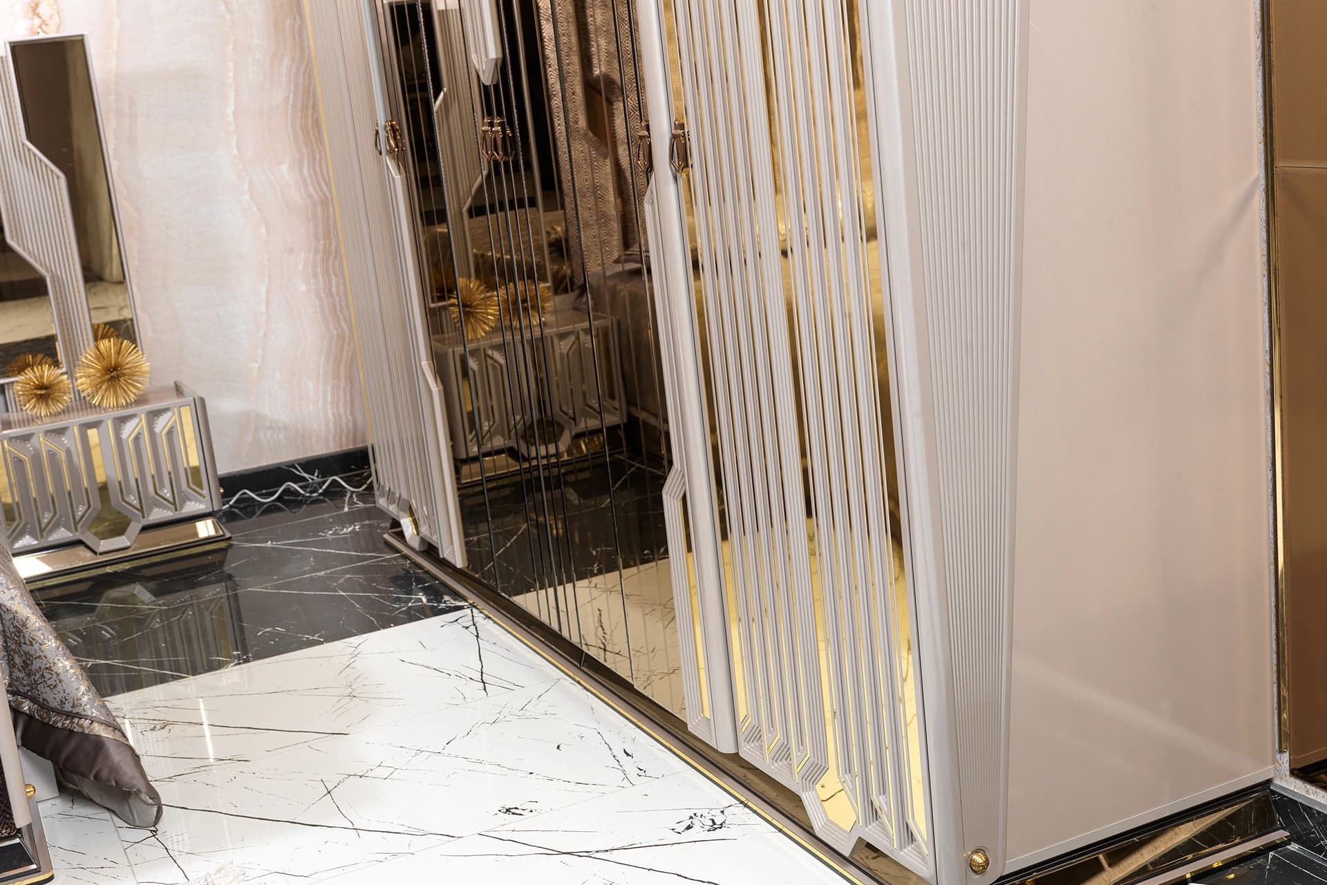 Zelena Bedroom Wardrobe Detail