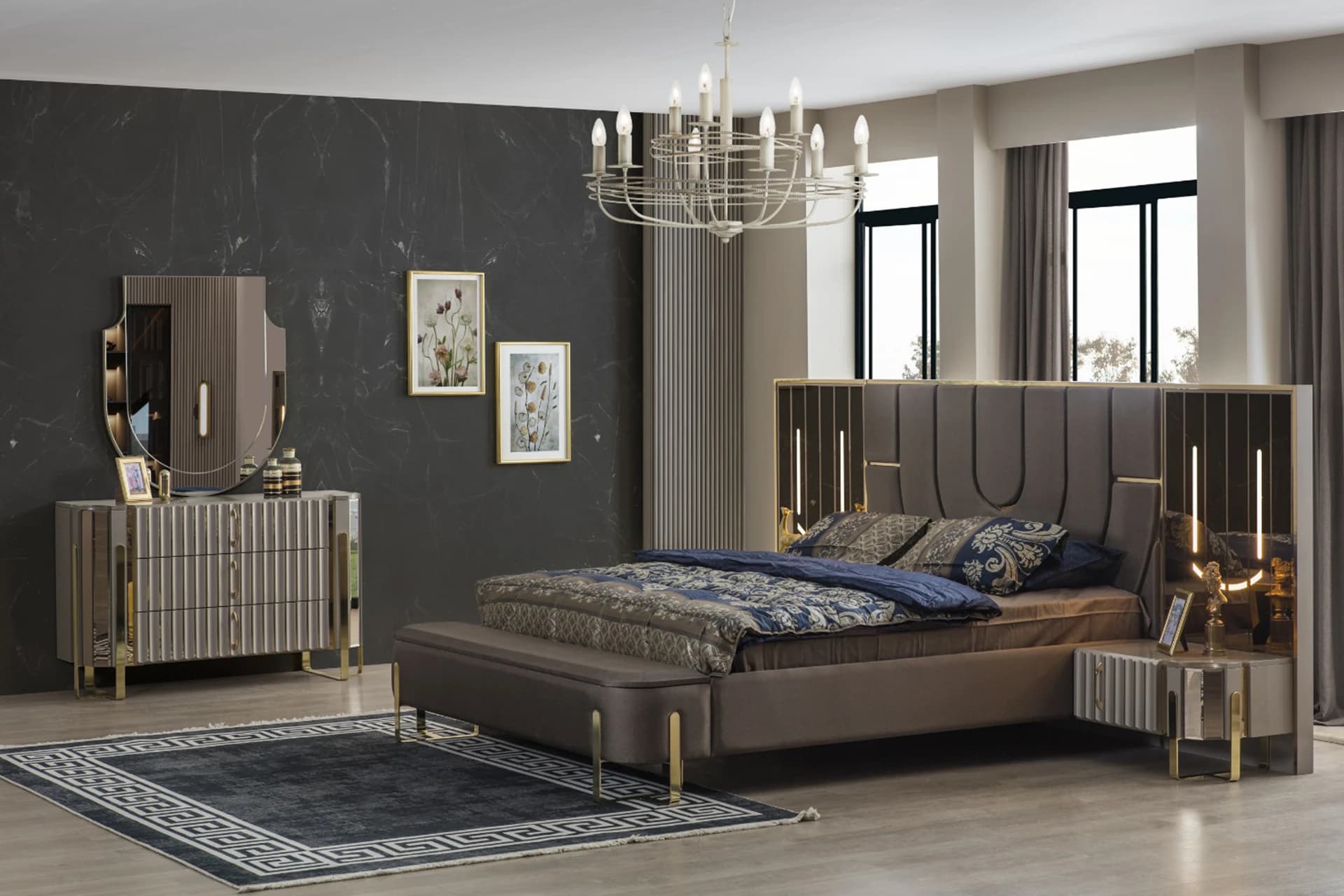 Luxori Modern Yatak Odası Takımı