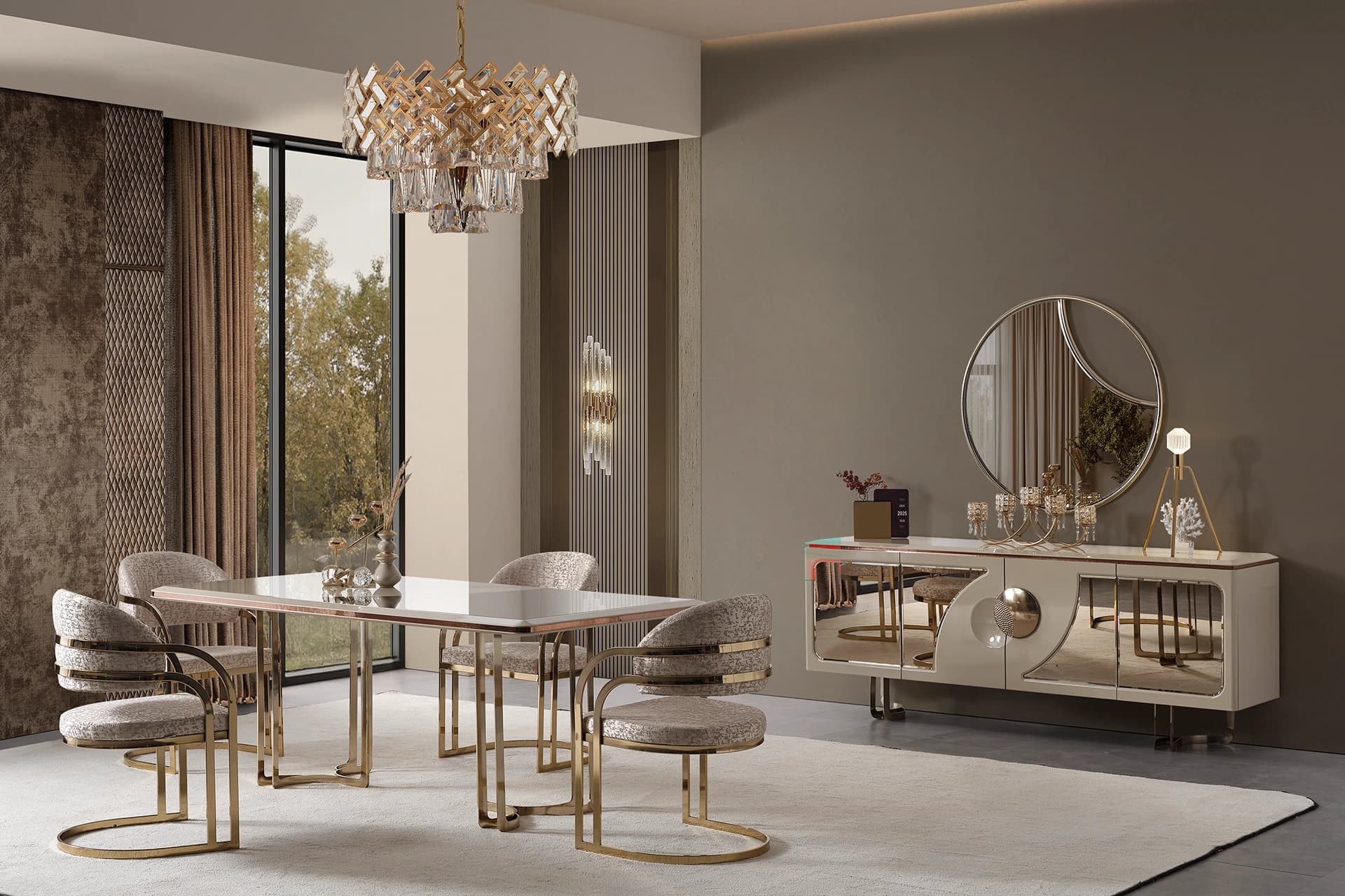 Lariel Modern Yemek Odası Takımı