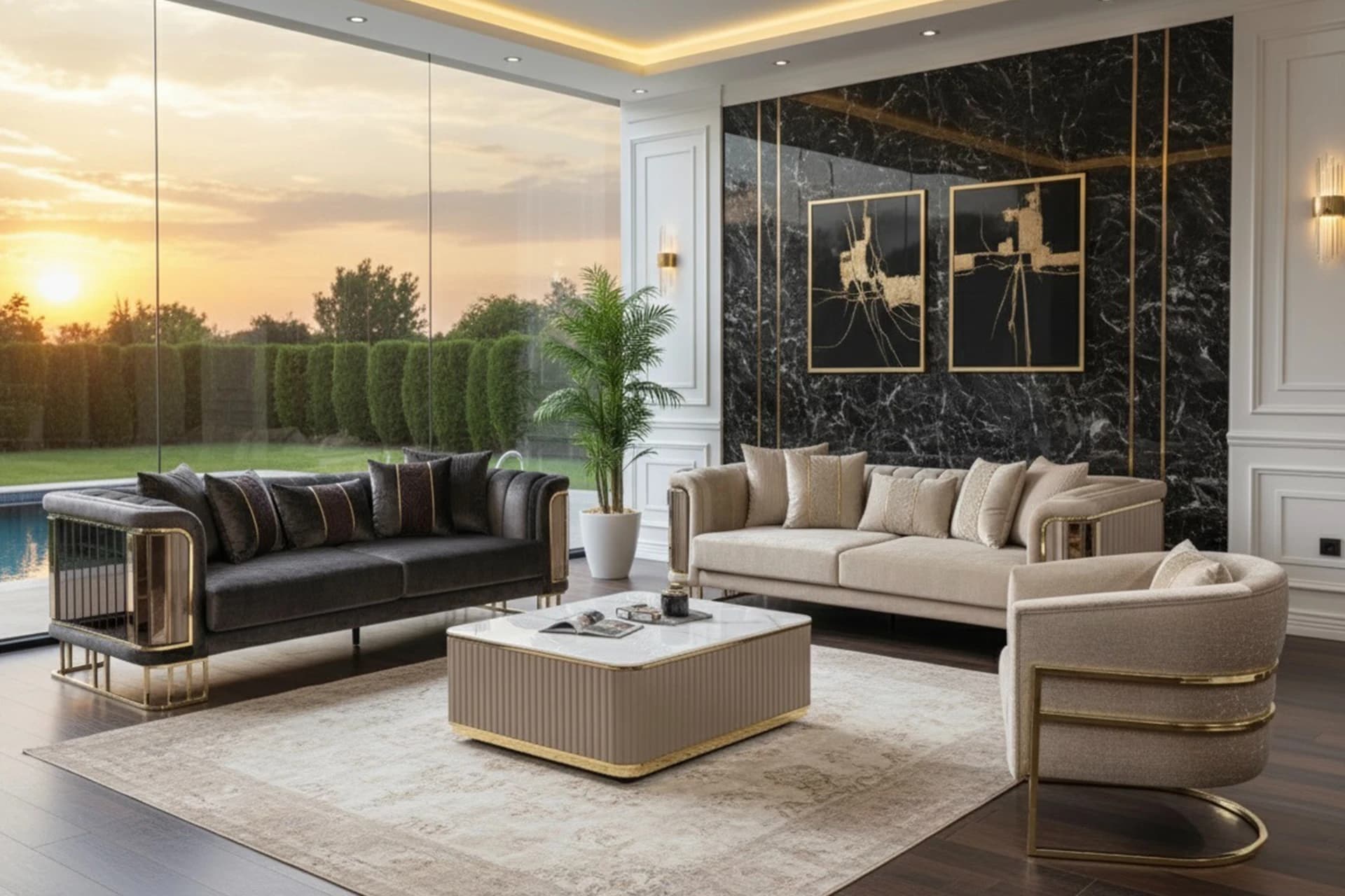 Luxori Modern Koltuk Takımı