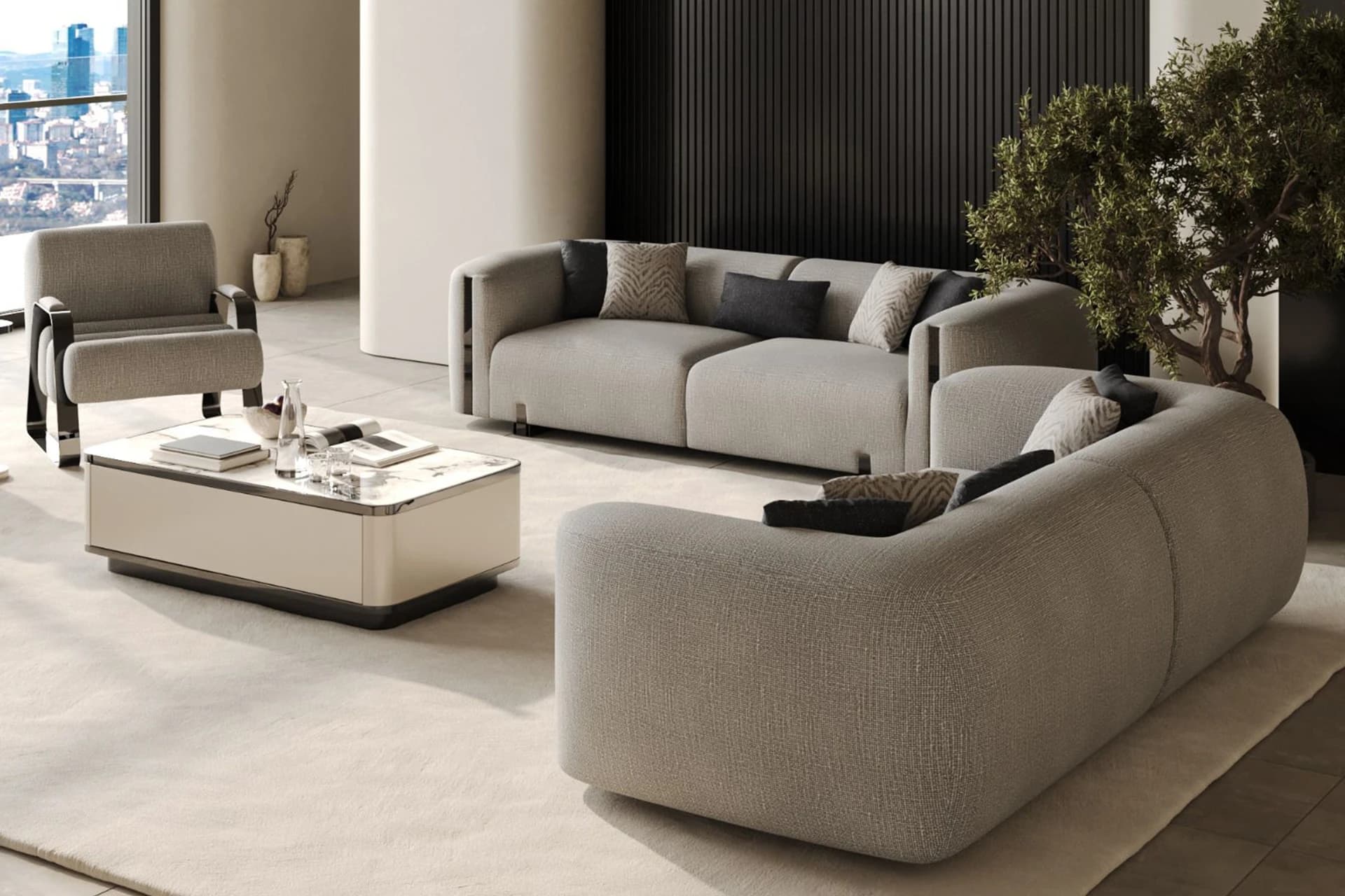 Diamond Living Room