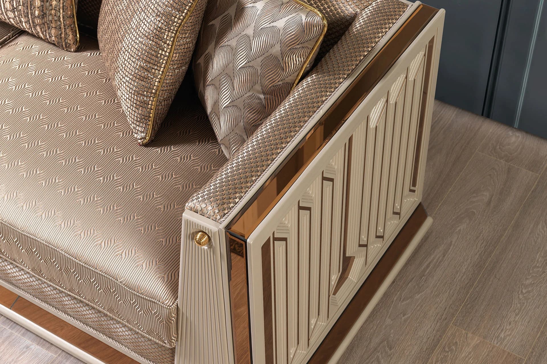 Zelena Living Room Sofa Details