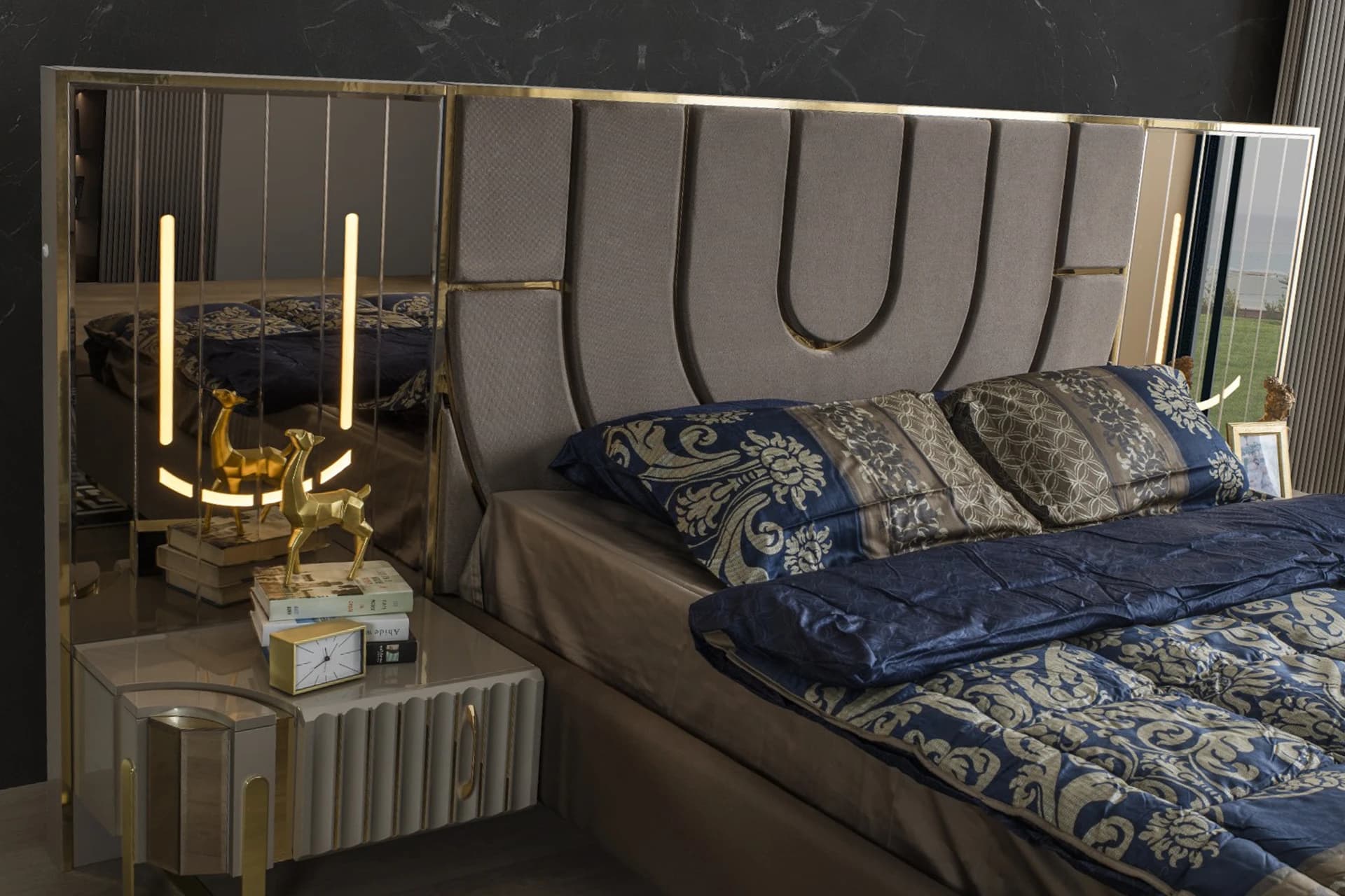 Luxori Bedroom Bed Headboard