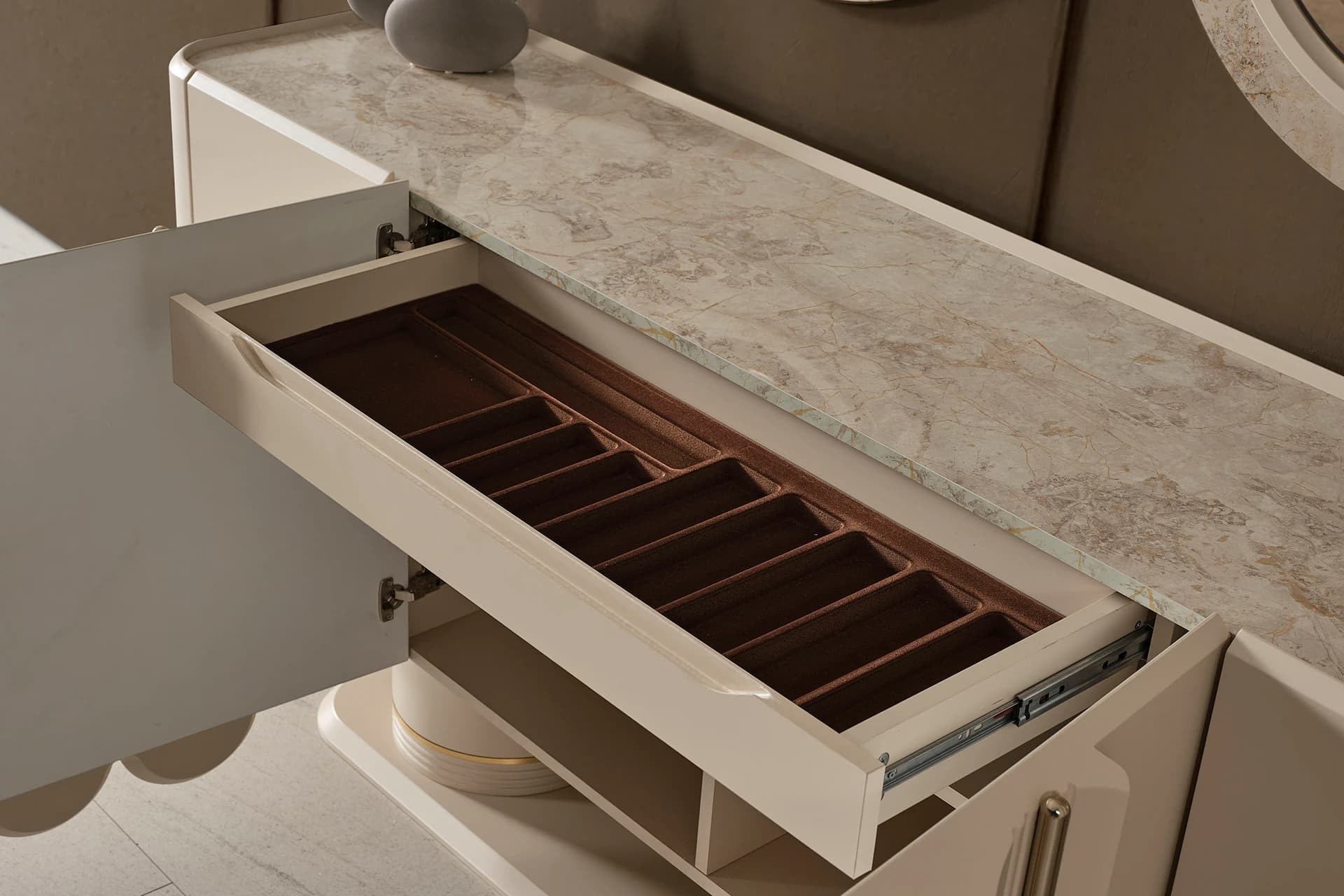 Renaria Dining Room Console Open