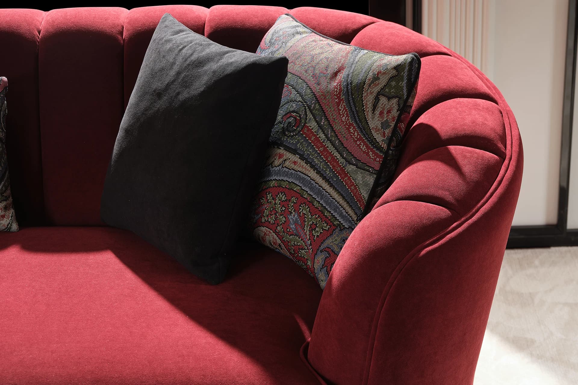 Milos Living Room Sofa Detail