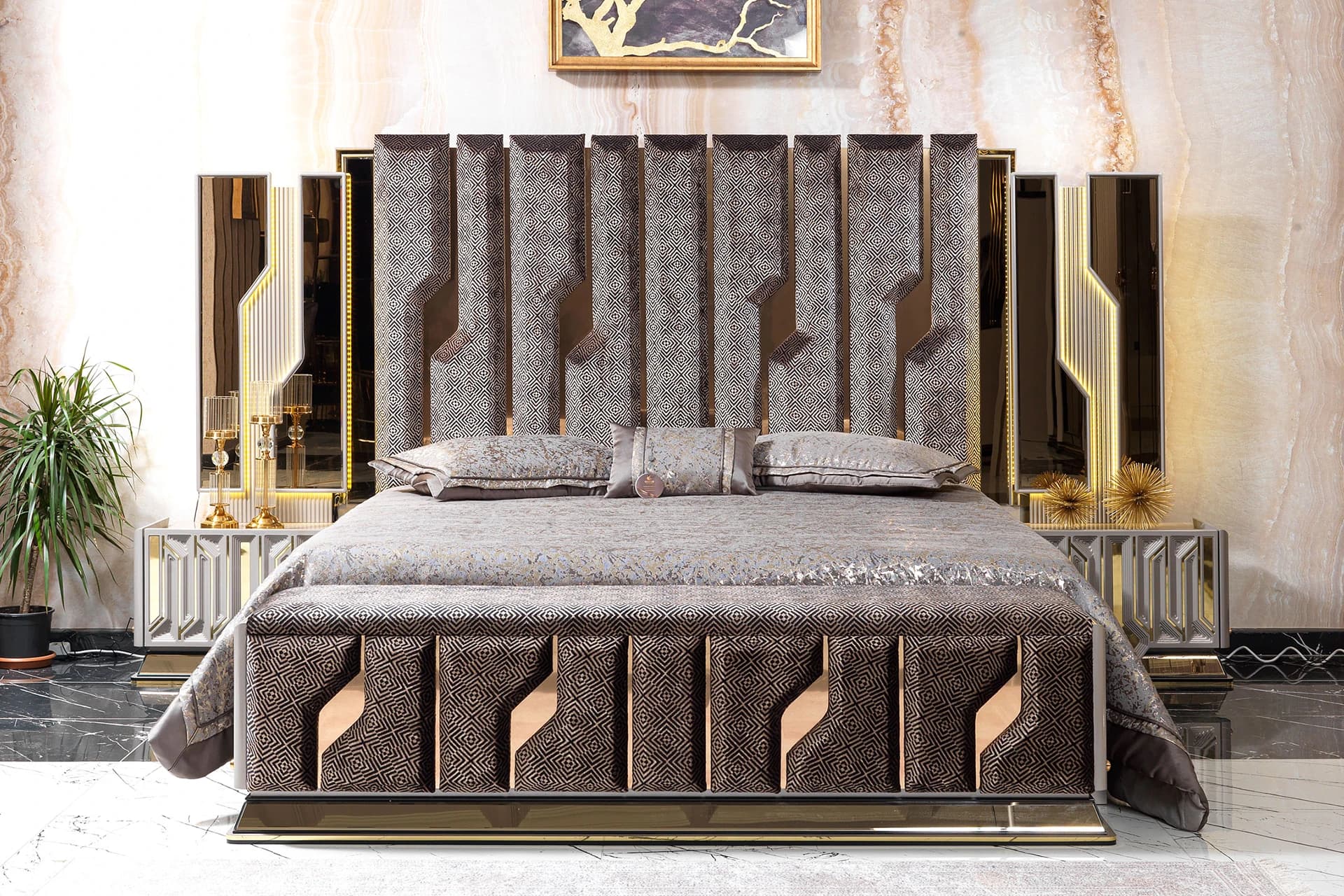 Zelena Bedroom Bed