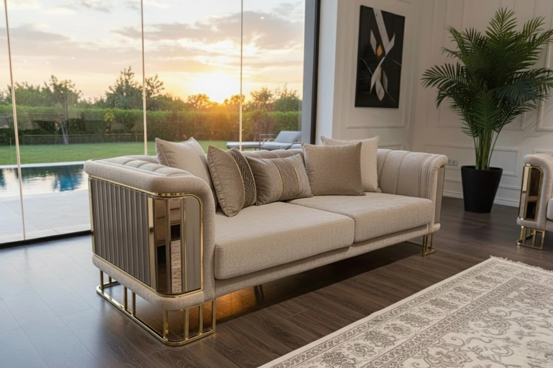 Luxori Living Room Sofa