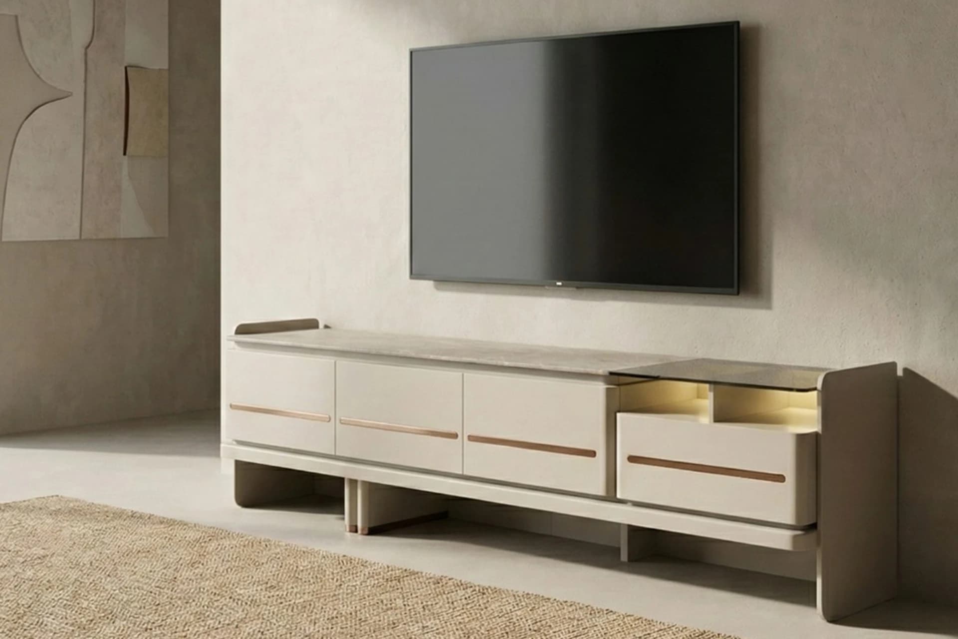 Luna Living Room TV Stand
