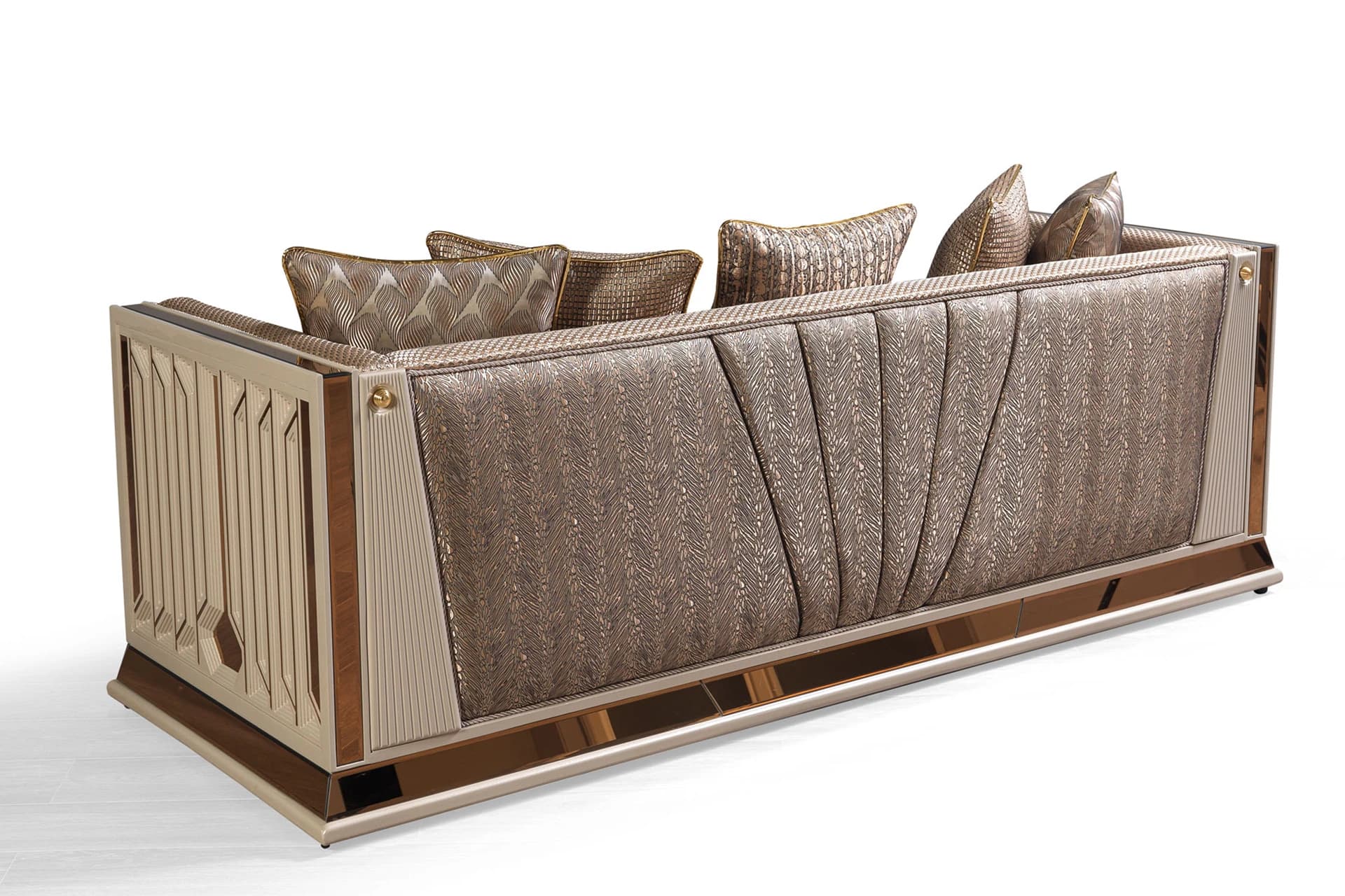 Zelena Living Room Sofa Back View