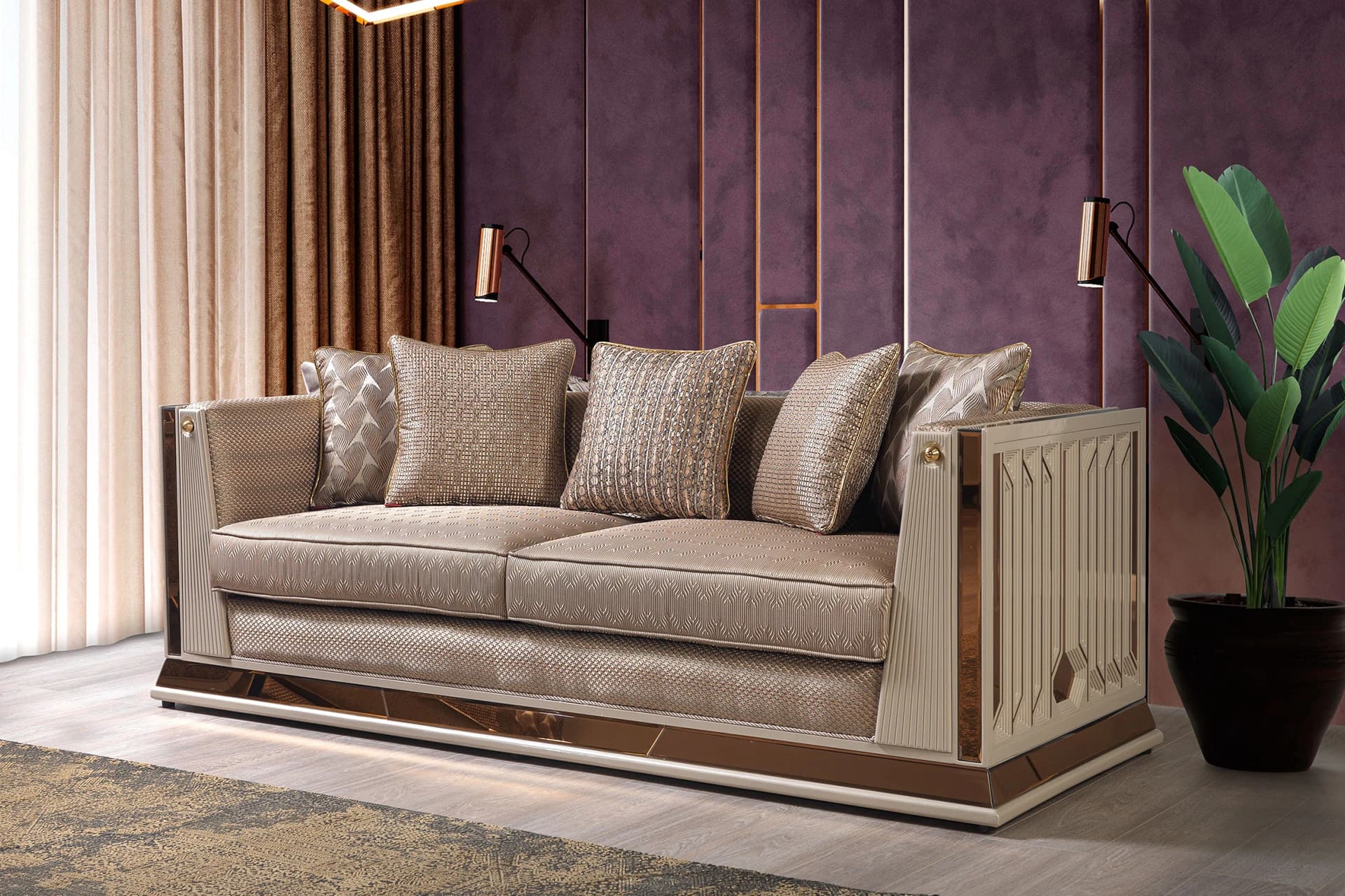 Zelena Living Room Sofa