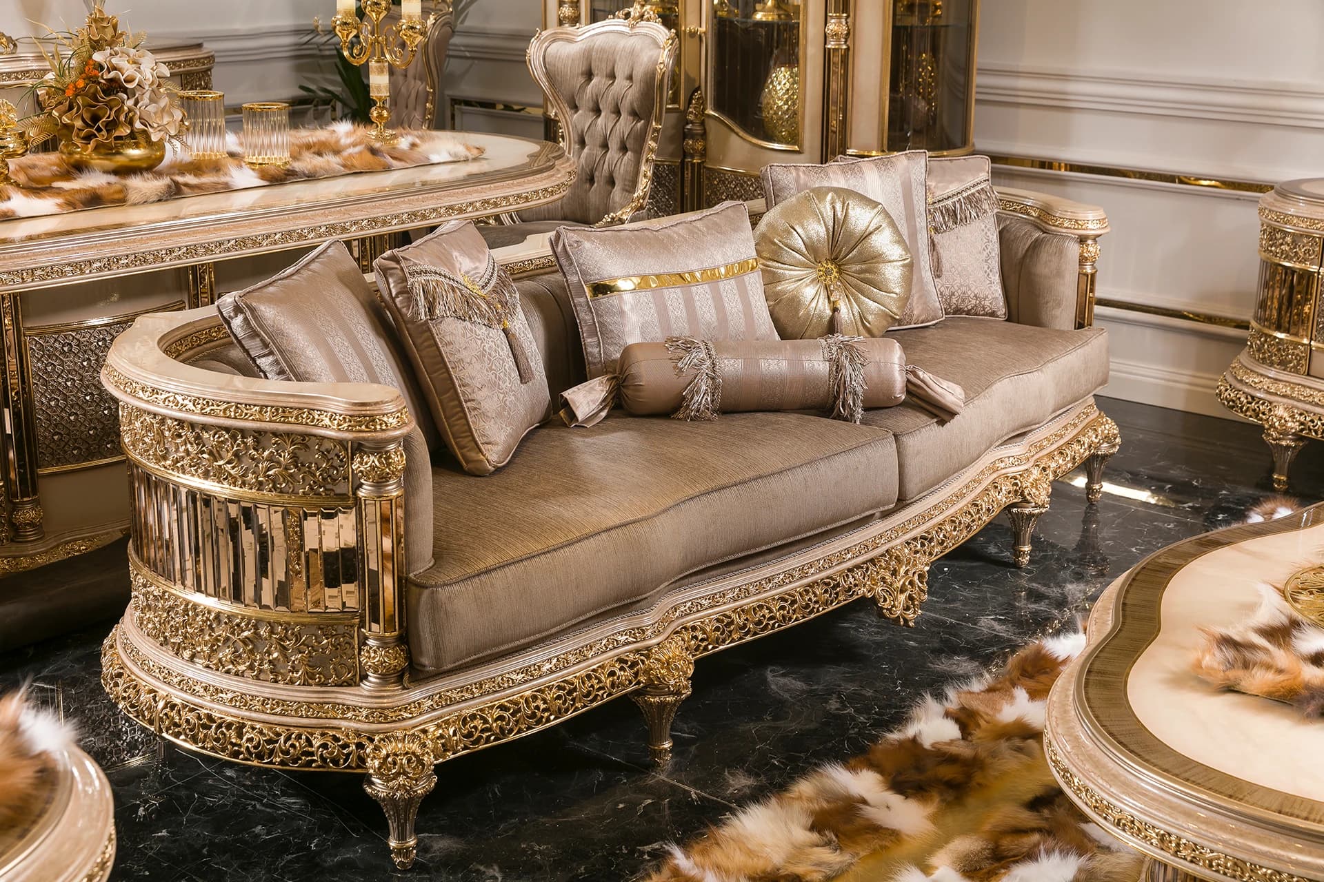 Firuze Living Room Exclusive Sofa