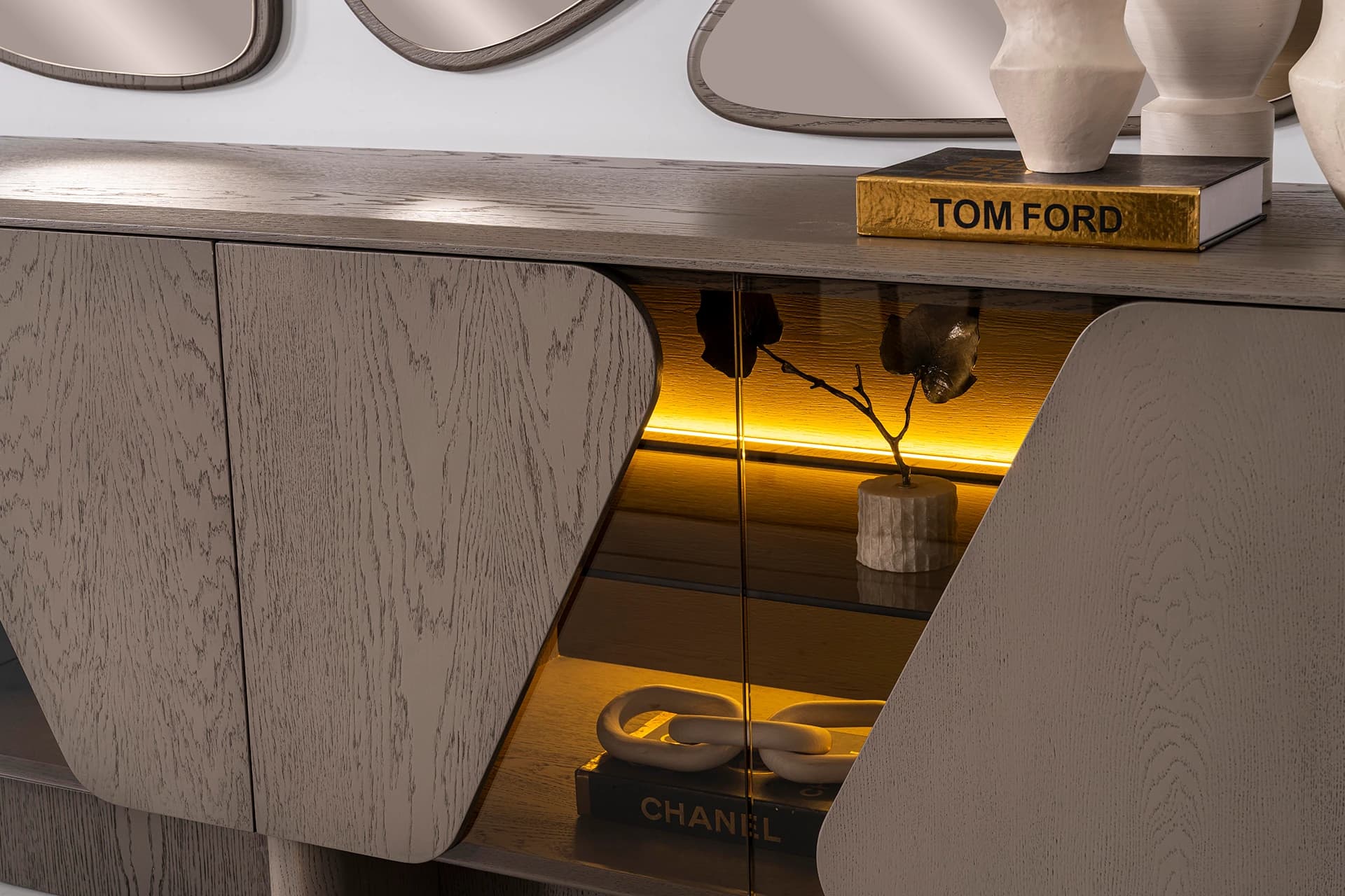 Rio Dining Room Console Detail