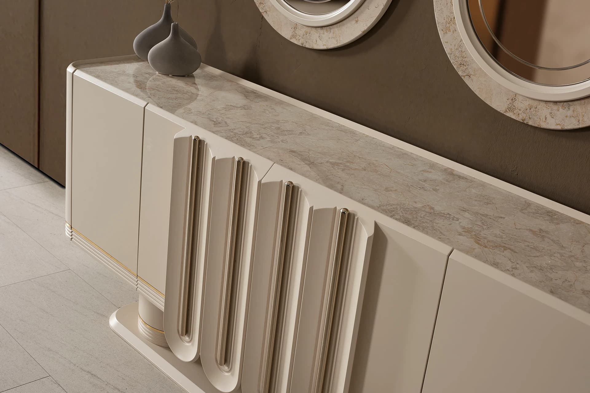 Renaria Dining Room Console Detail