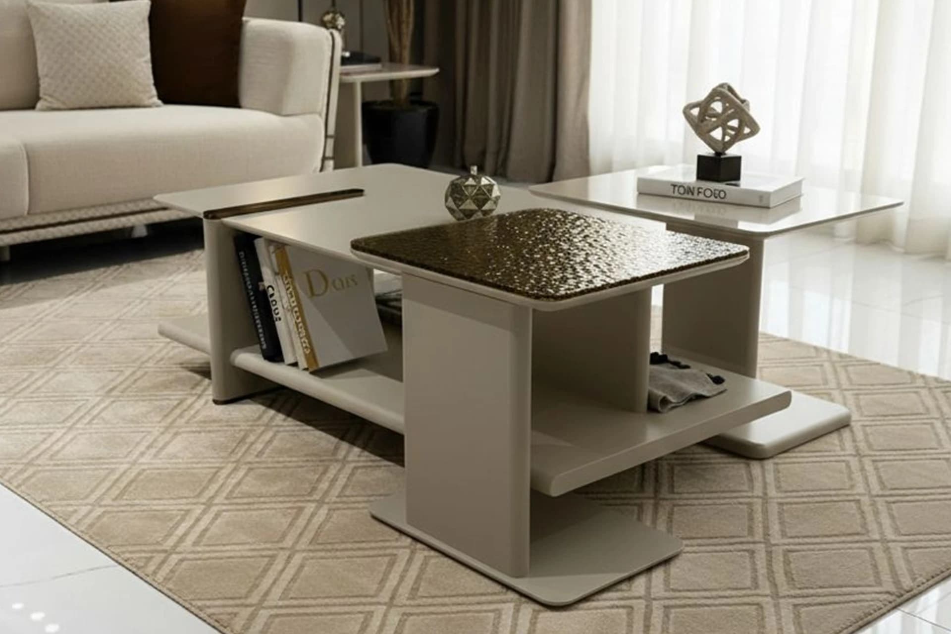 Luna Living Room Coffee Table