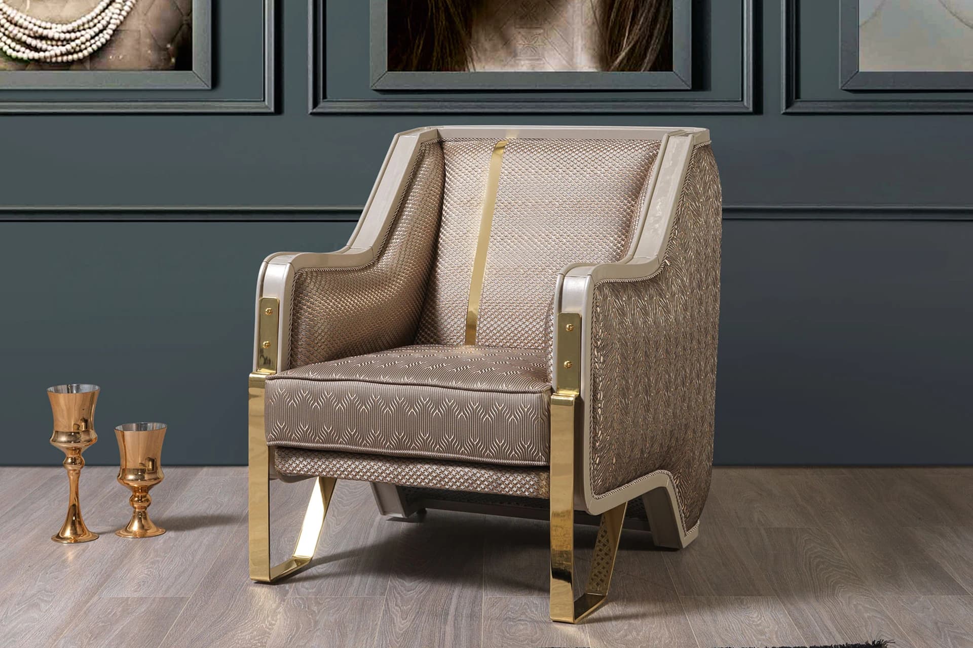 Zelena Living Room Chair