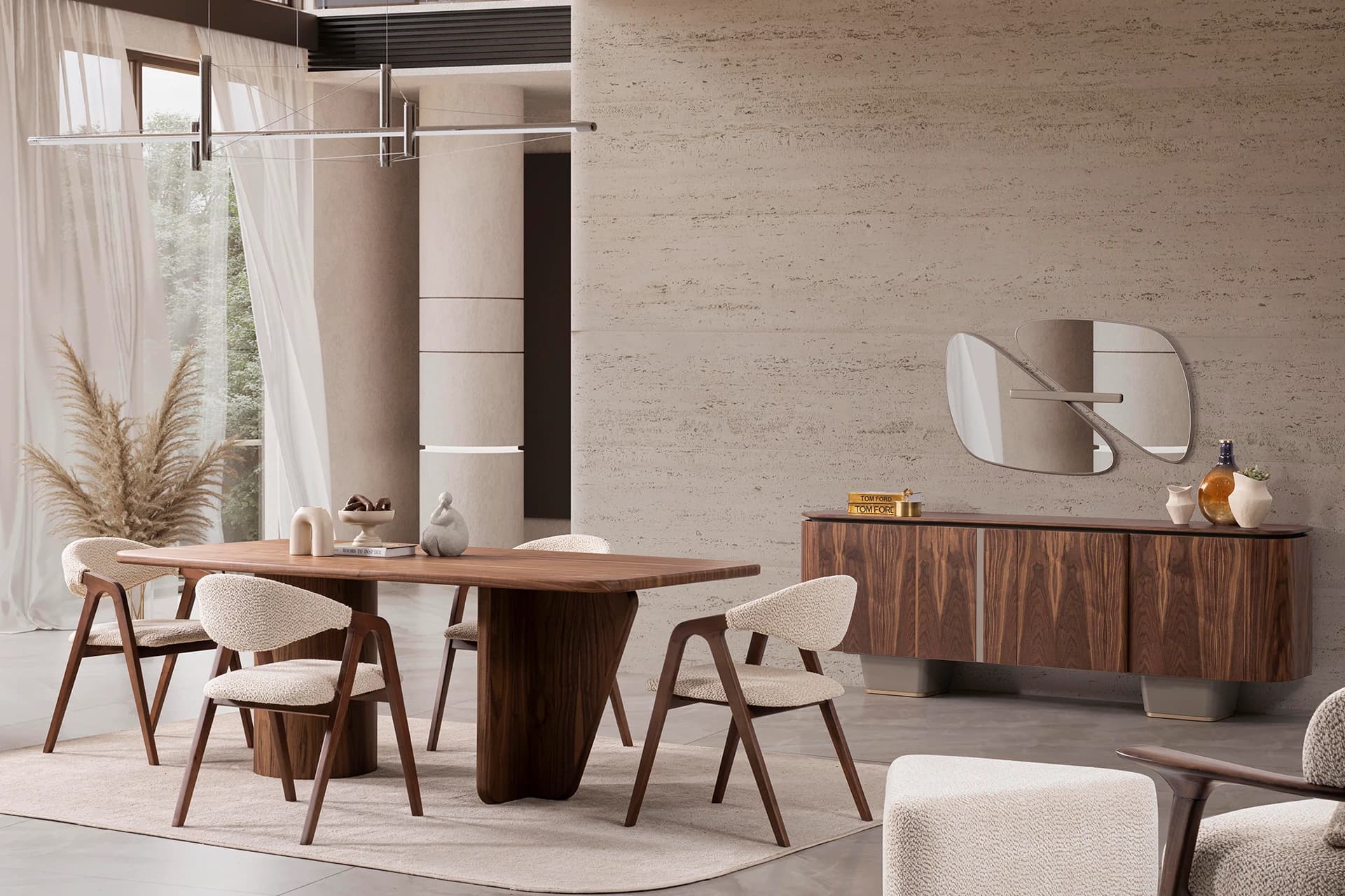 Napoli Modern Yemek Odası Takımı