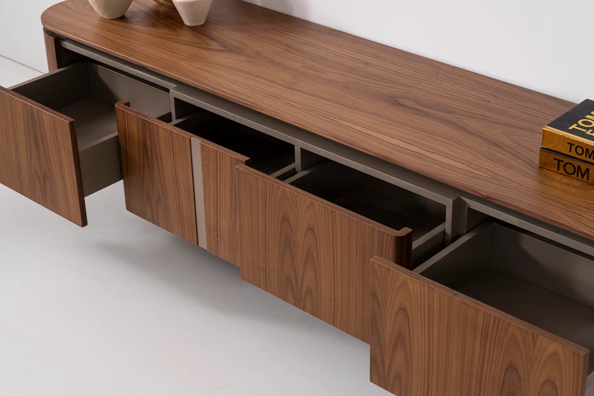 Napoli Living Room TV Stand Detail