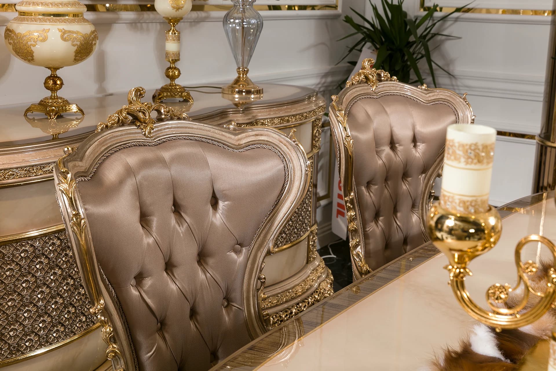Firuze Dining Room Chair Detail